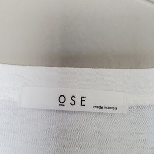 OSE Asymmetrical Open Cross-Over Front Short Sleeve Lagenlook Women's Top